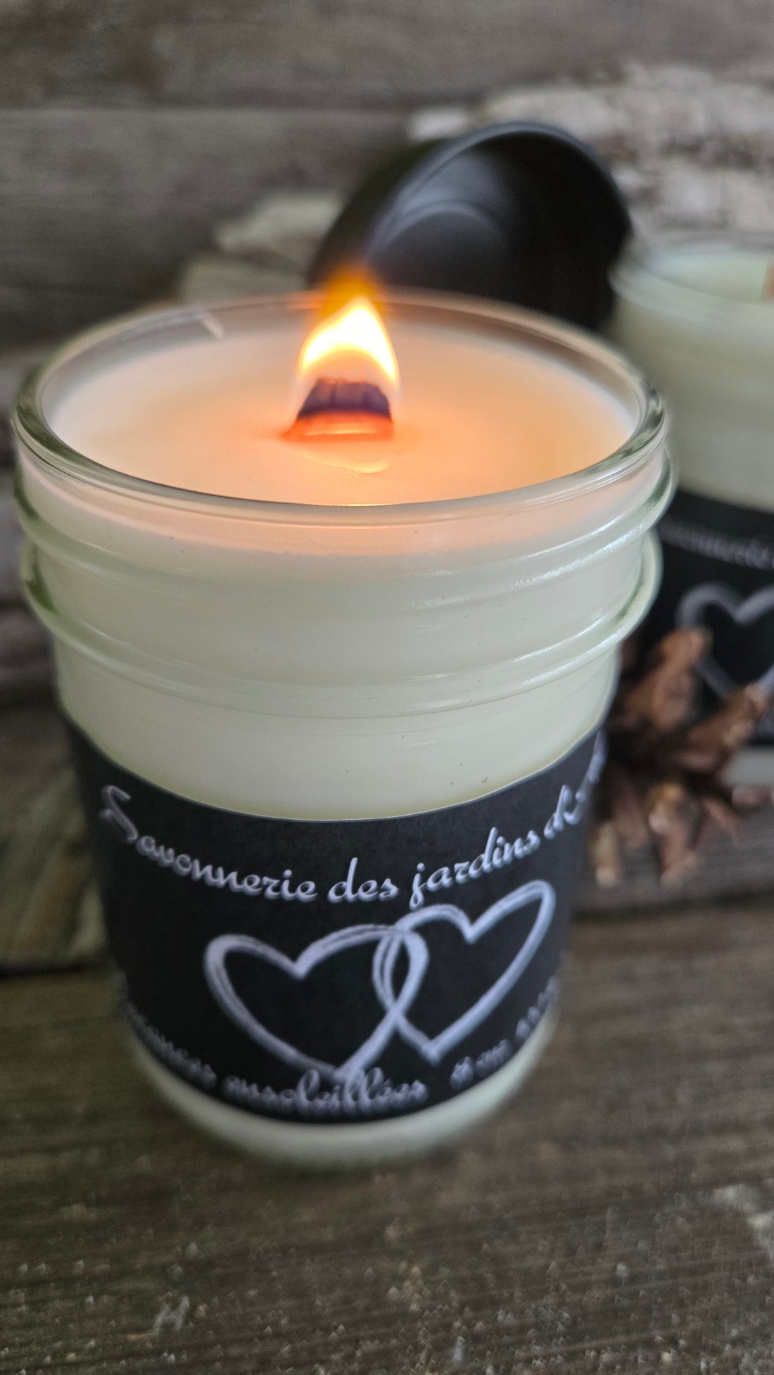 Bougie vacances ensoleillées